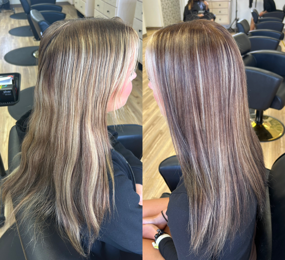 Hightlights And Lowlights Retouch at Morgan The Stylist in San Antonio, TX