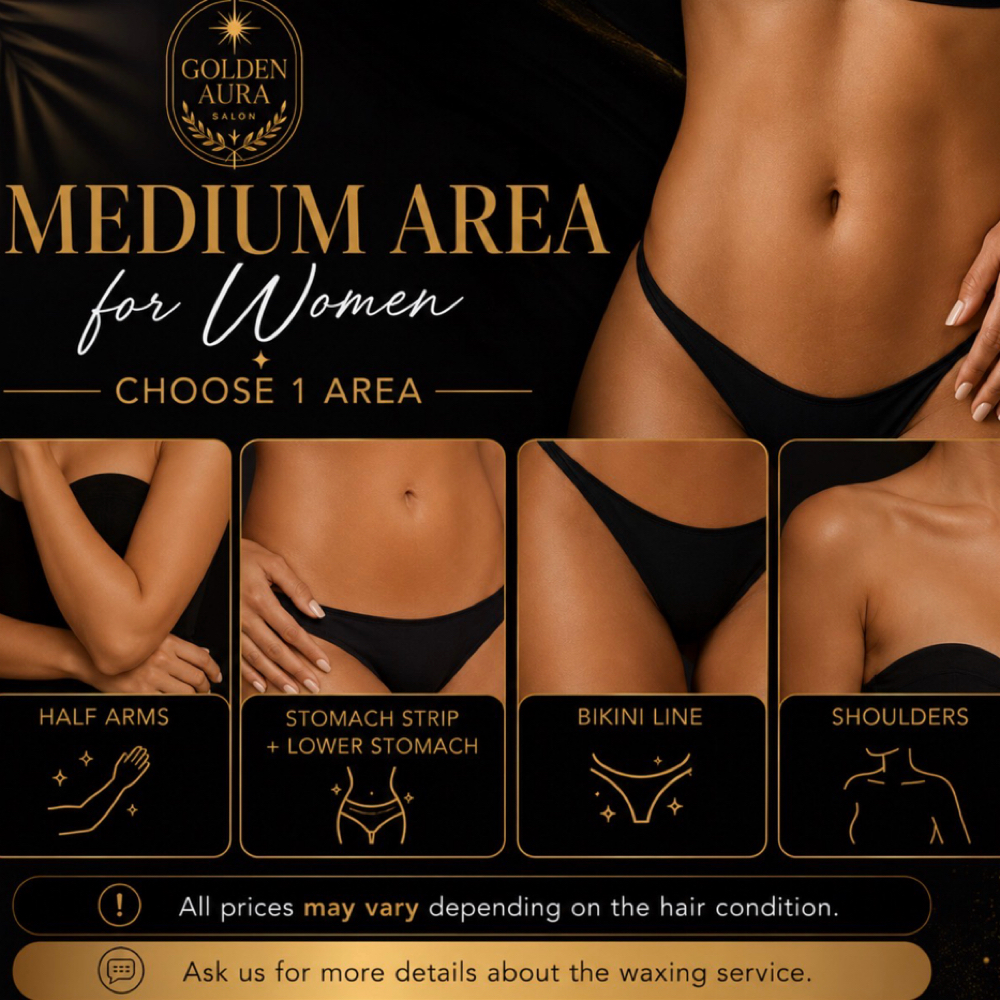 Medium Area For Women at Golden Aura Salon in Concord, CA