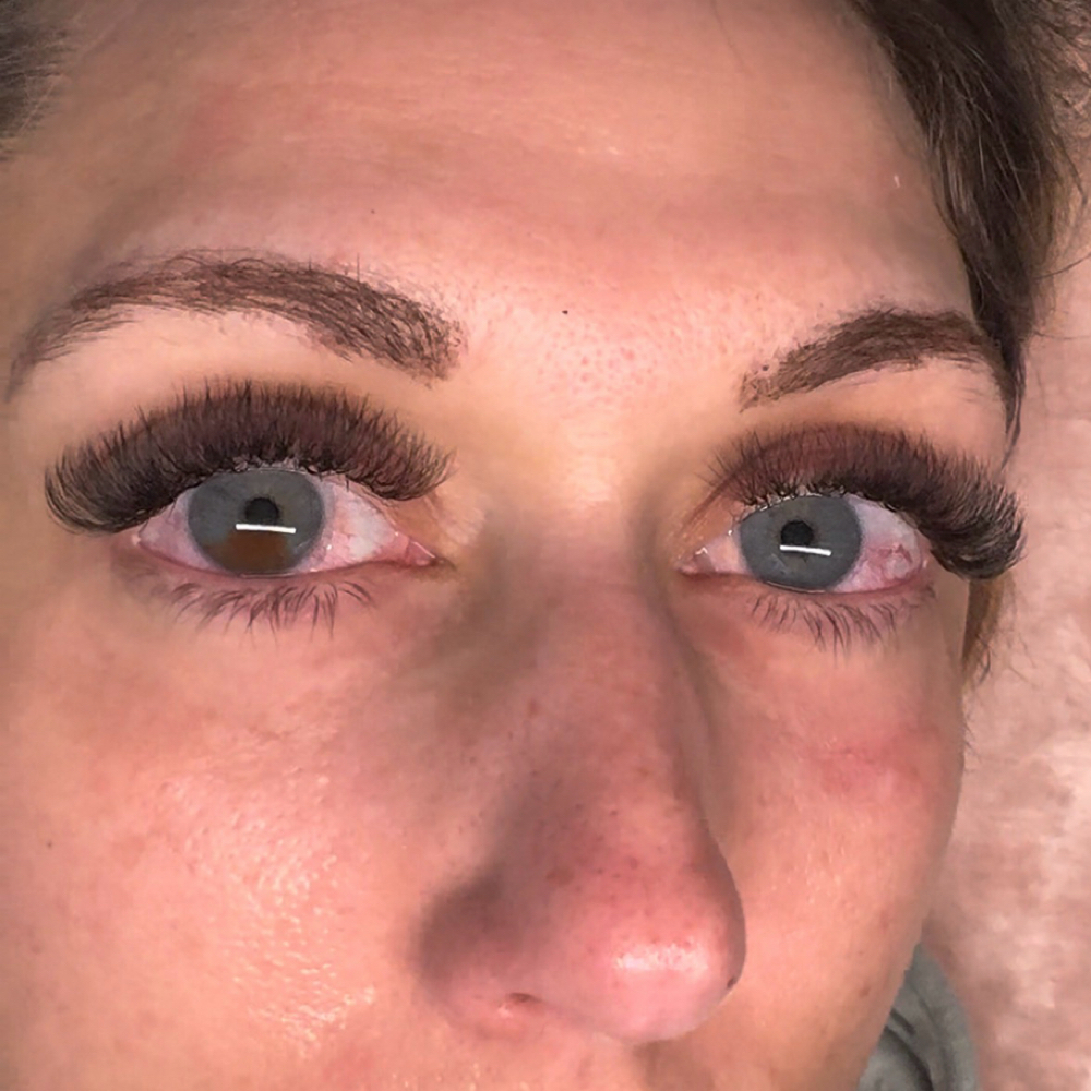 Volume Lash Extensions at FacebyKenna in buffalo, NY