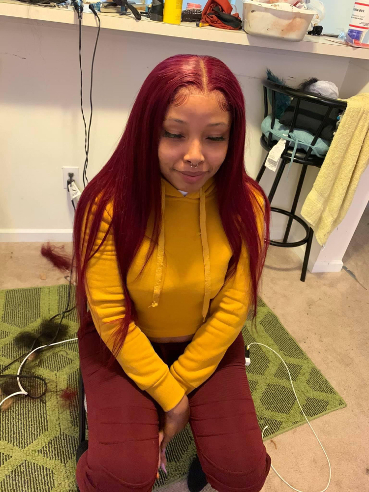 Hand Made Wig + Install