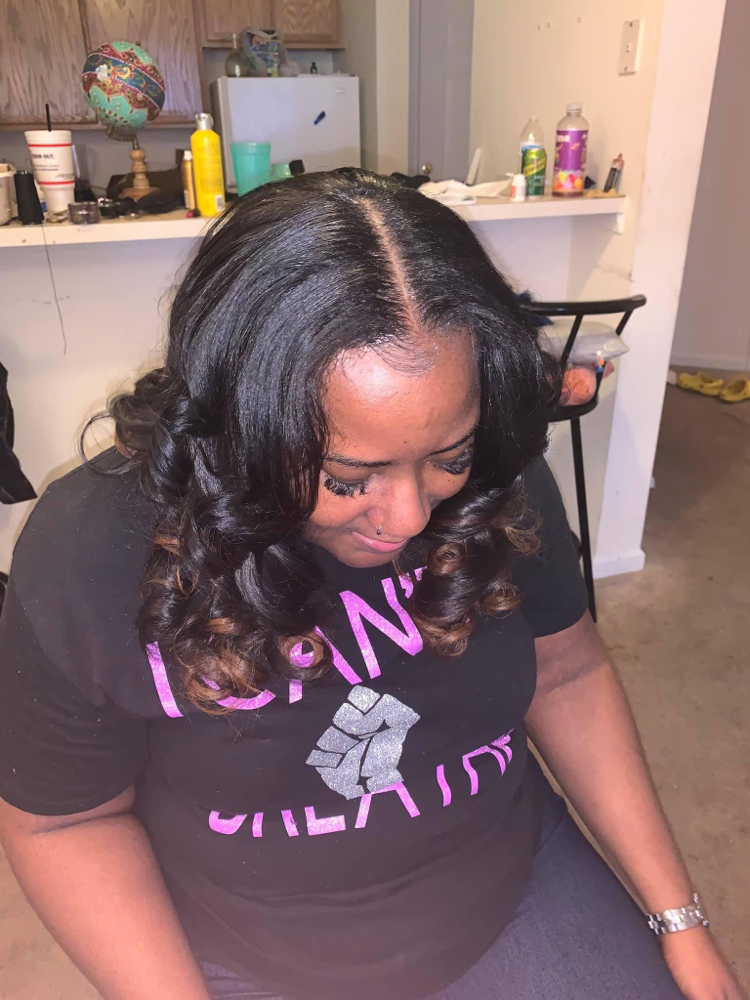 Sew In with Leave Out