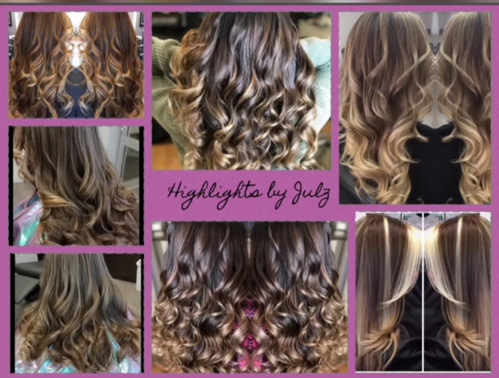 Highlights w/ Color Or Toner