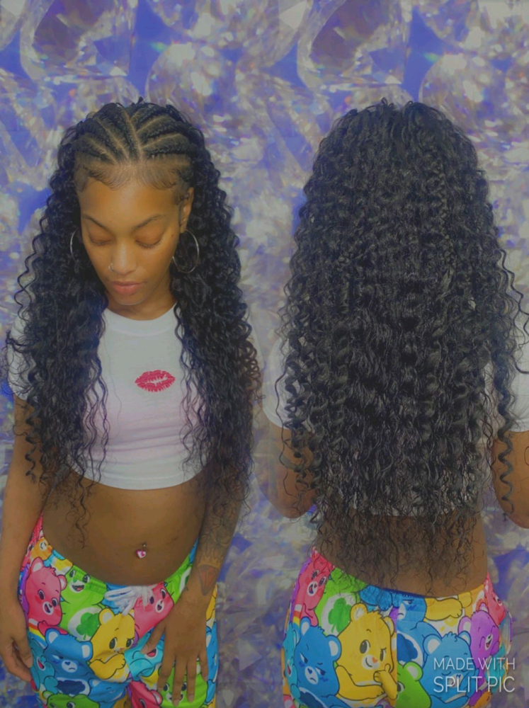Particle Sew In W/ Braids