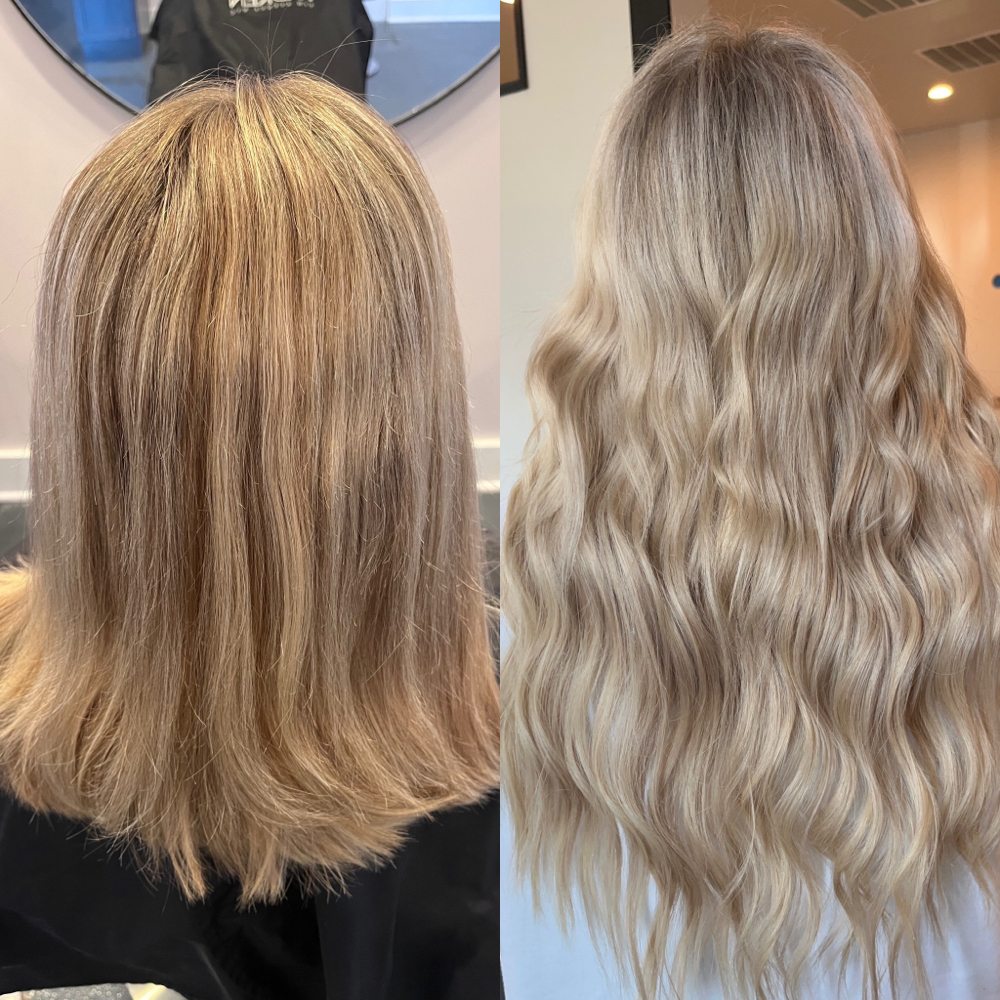 Hand-Tied Extensions Install