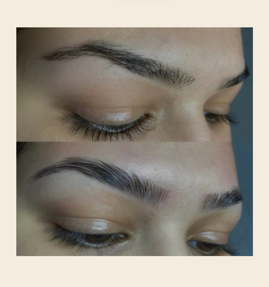 Brow Lamination + Threading/Shaping