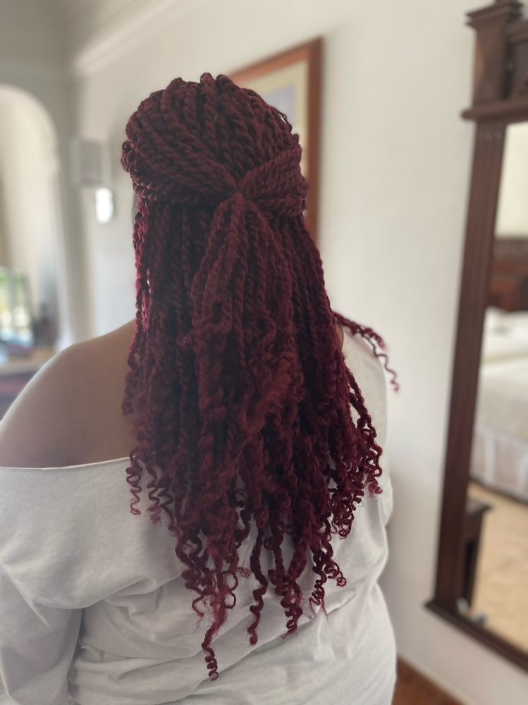 Kinky Twist Mid-Back Length