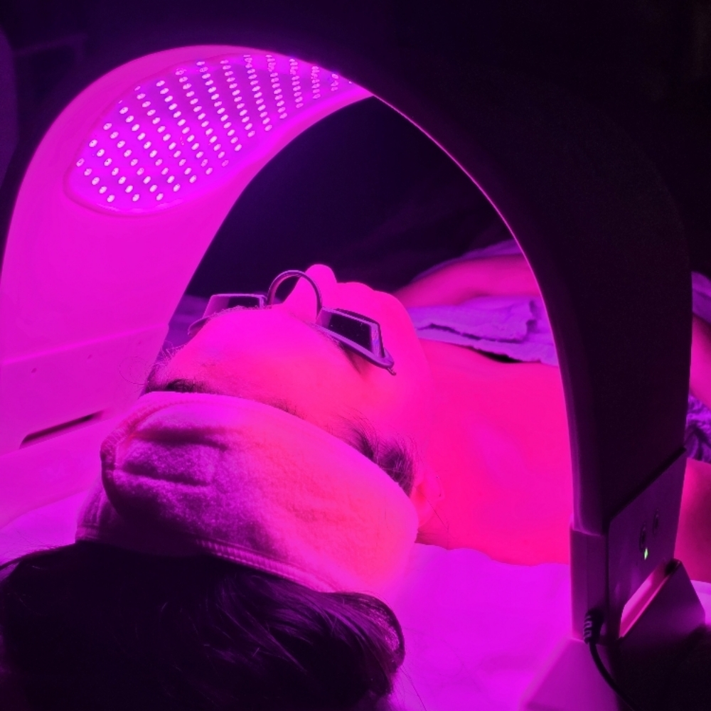 LED light Therapy at Lunar Studio Spa in Lincoln, RI