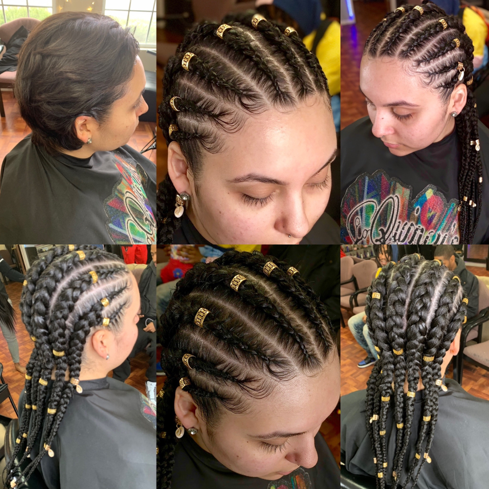 Braids with Extensions