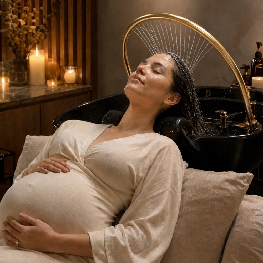 Prenatal Japanese Head Spa at The Halo Spa in Sugar Land, TX