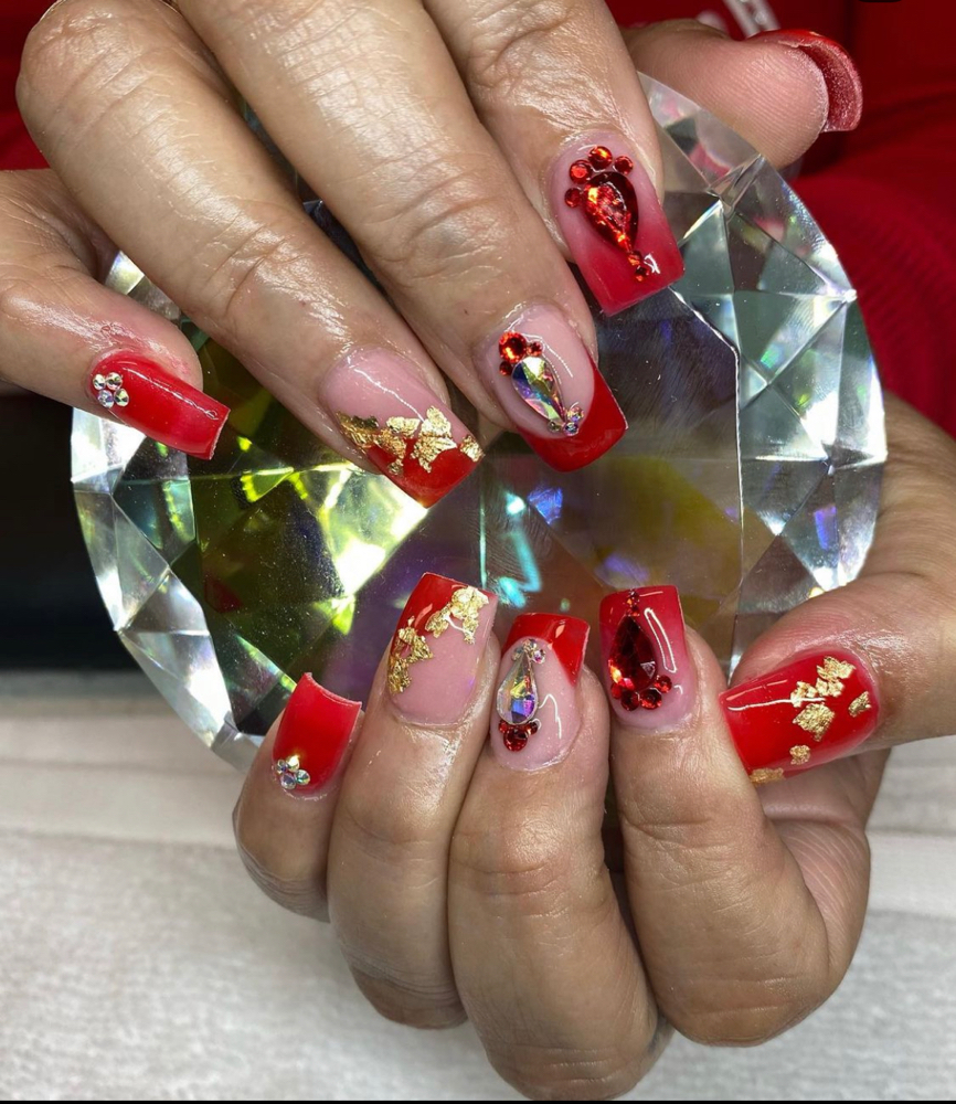 Acrylic Full Set Short