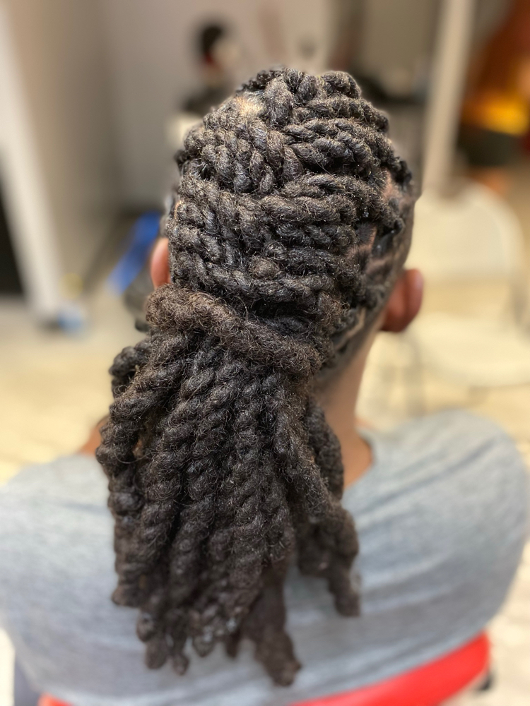 Retwist w/ 2strand Styles
