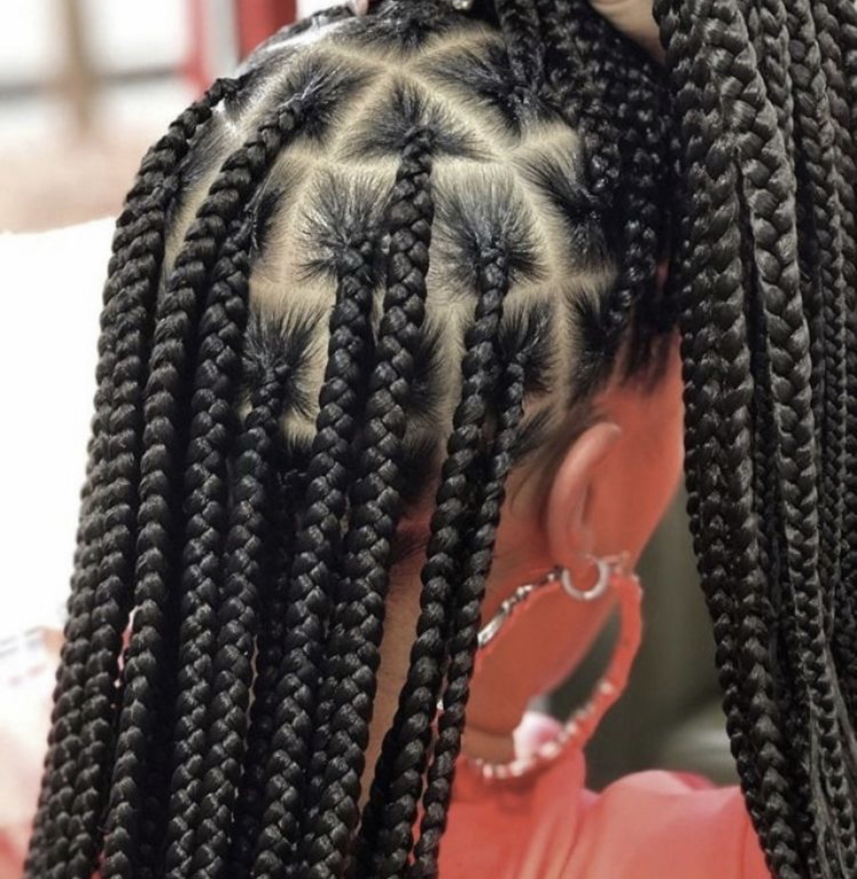 KnotLess Medium Braids w/hair