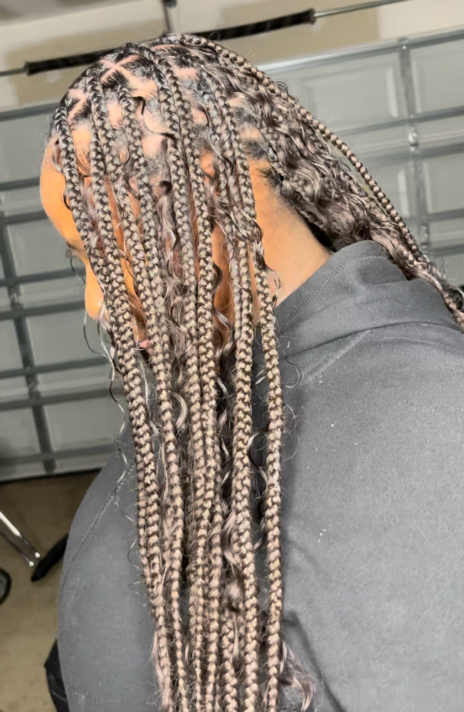 Medium boho knotless