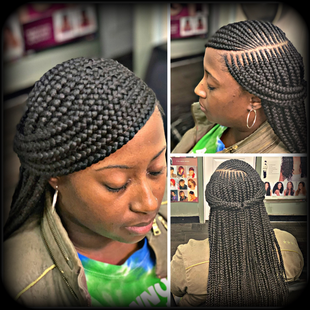 3 Layers Tribal Braids