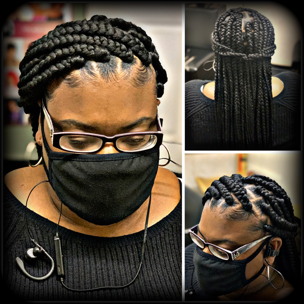 Large Box Braids