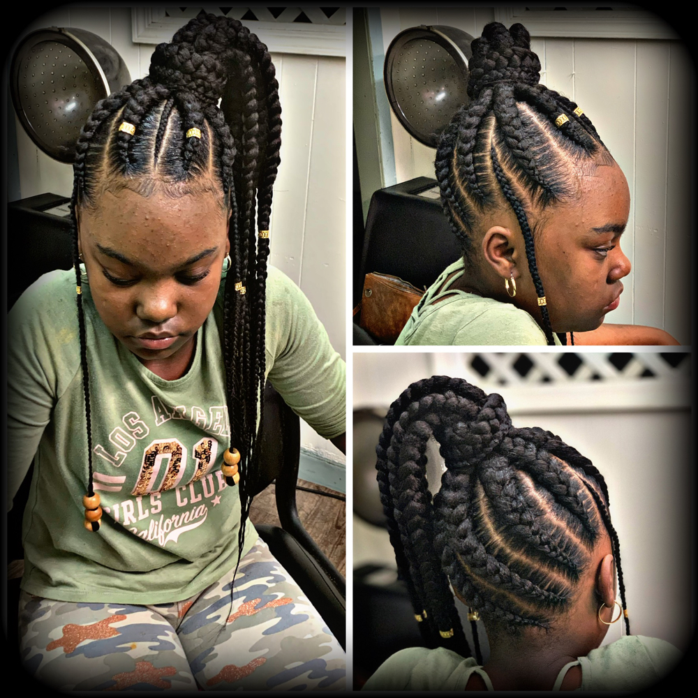 Lg Feedin Ponytail Kids