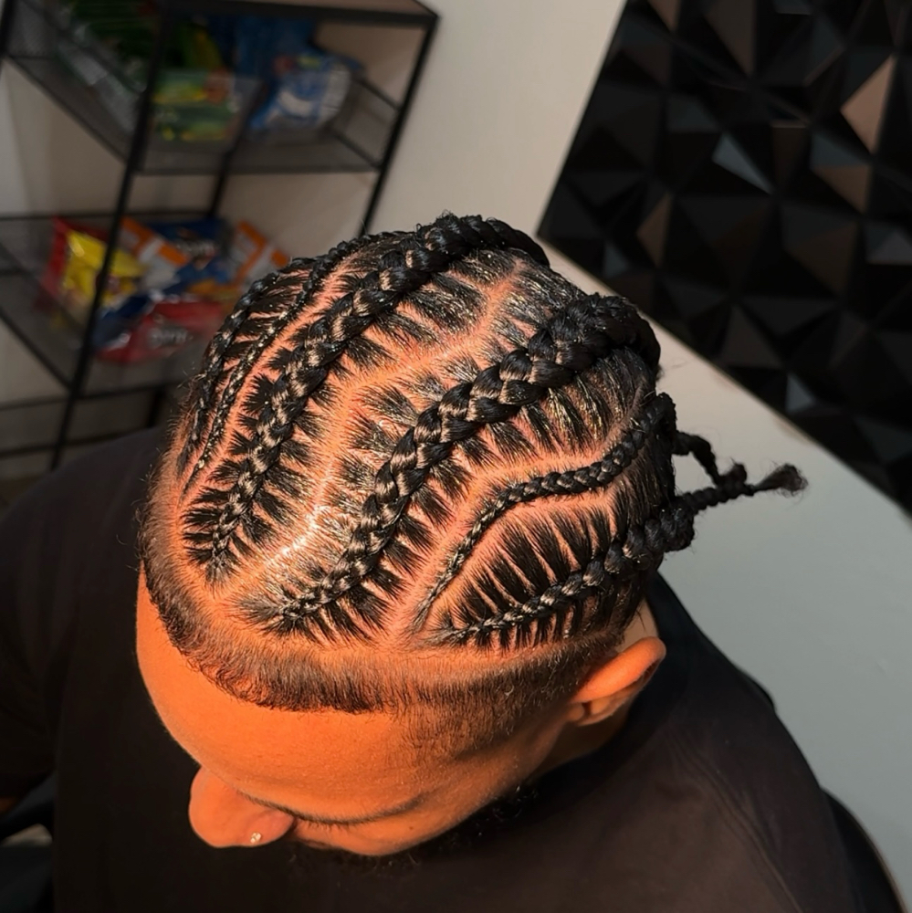 4 Stitch Braid Design at Slaid & Stitched in Arlington, TX