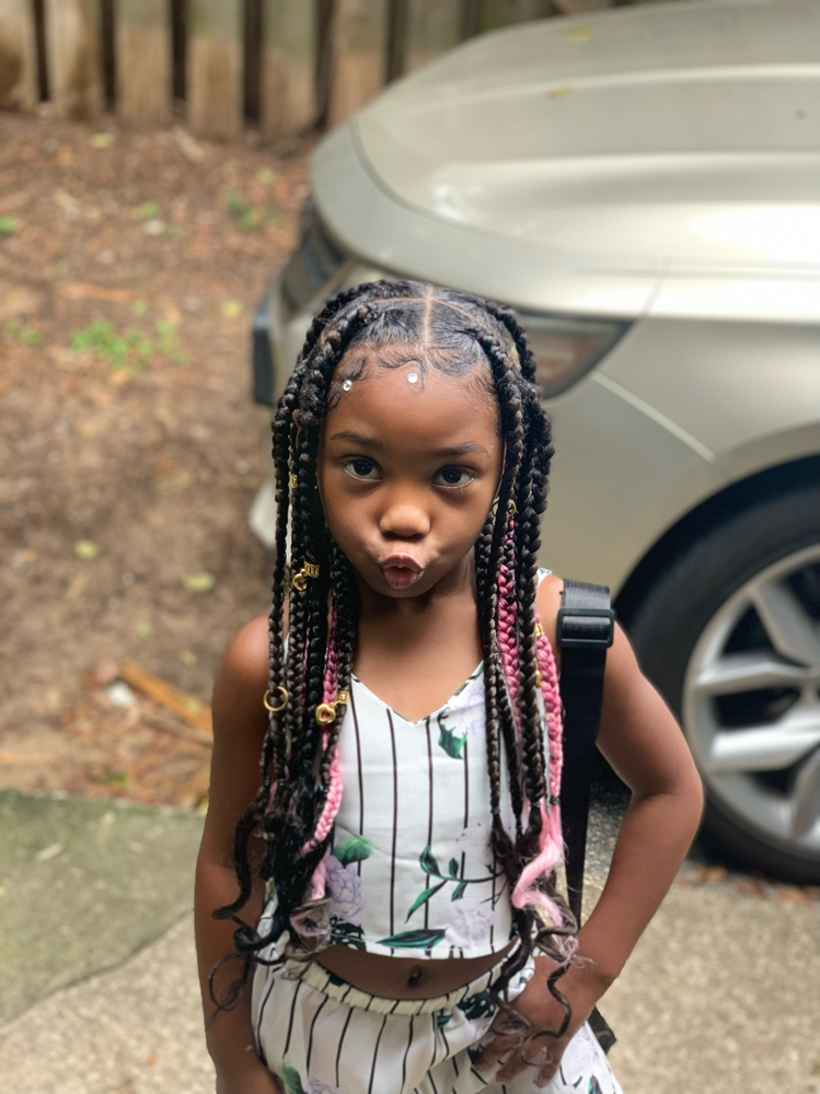 Kids Braids Weave Added