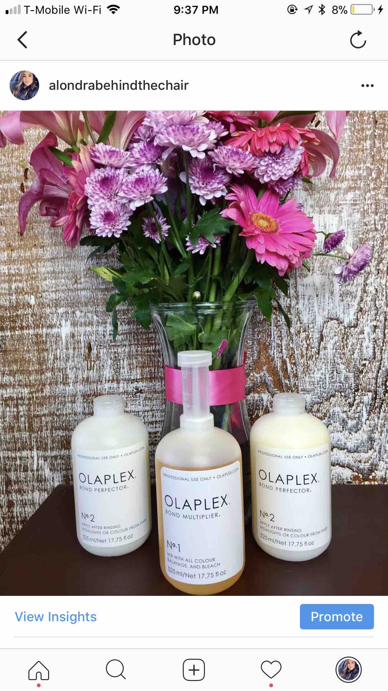 OLAPLEX TREATMENT W/ COLOR SERVICE