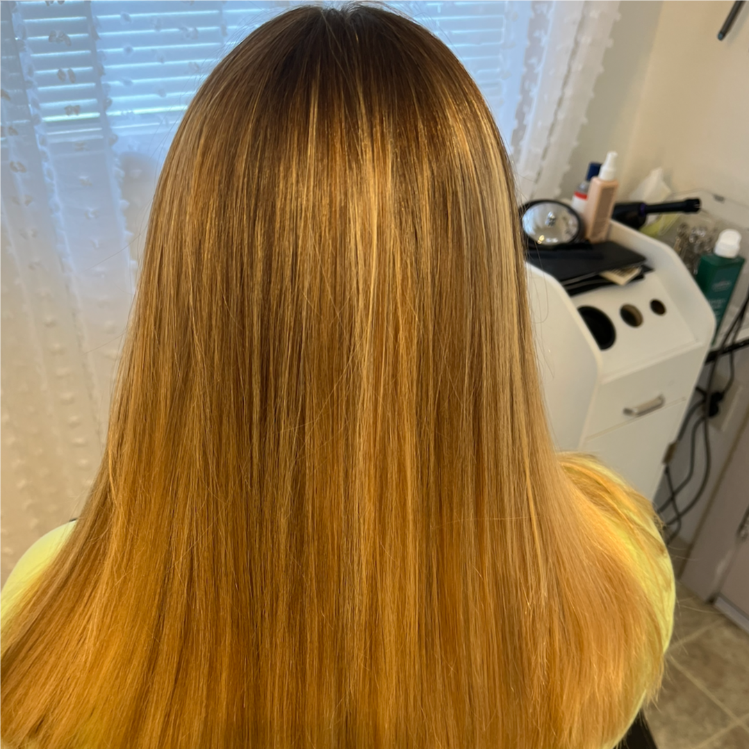 Balayage hair color at Tena @ Refinery 33 in Salt Lake City, UT