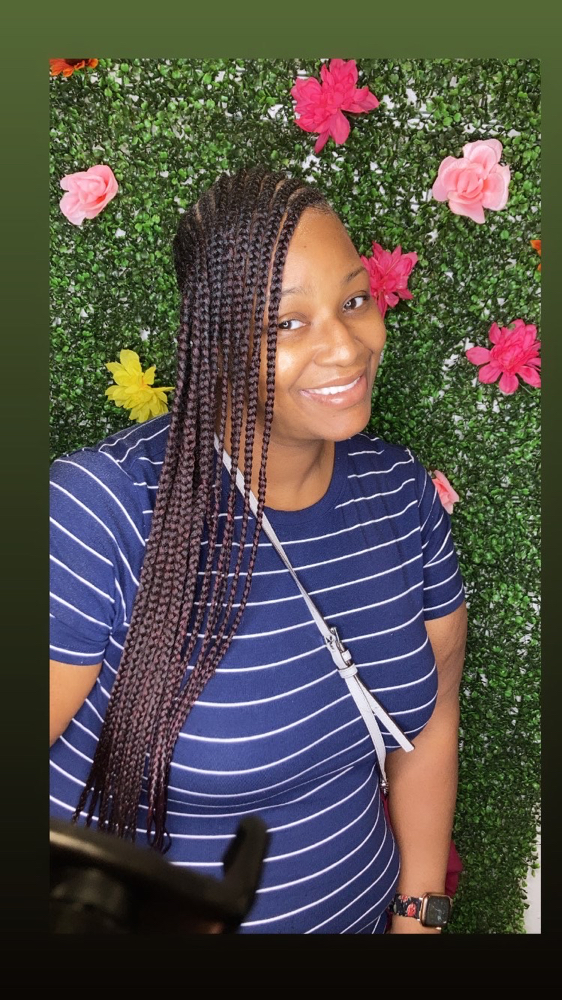 Adult Side Braids (mid Back) at Kanisha Reed in Baltimore, MD