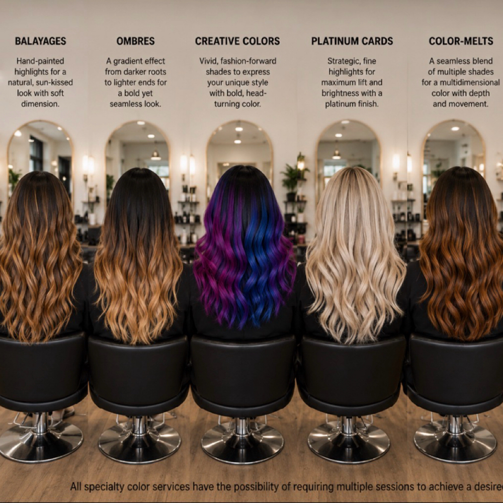 Specialty Colors at Shear Madness BeautyBar LLC in East Stroudsburg, PA