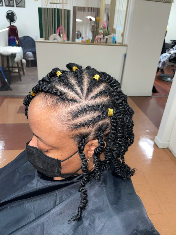 Partial spring twists