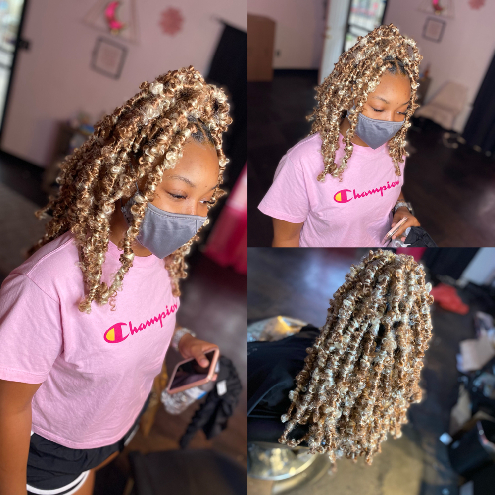 Short Butterfly Locs (Small)