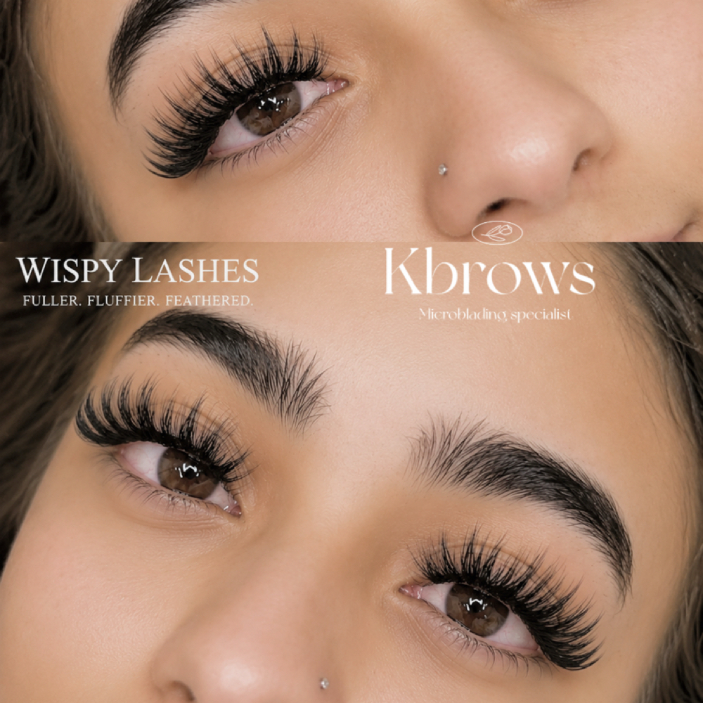 Wispy Lashes at KBrows in Fayetteville, NC