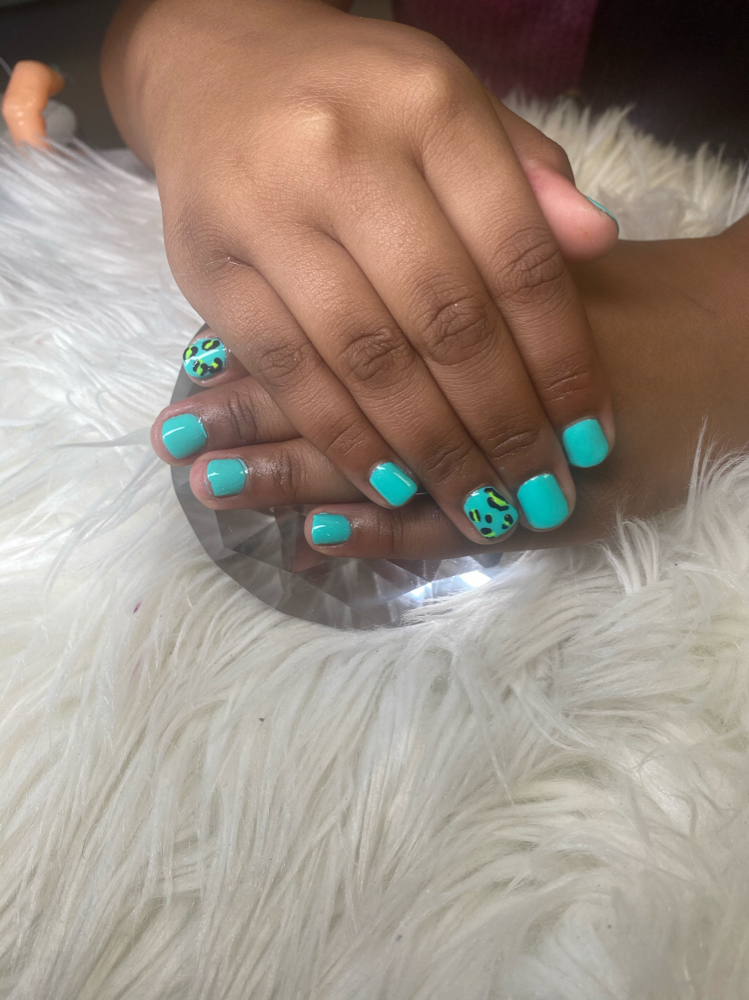Kids Polish (4-10) W/ Reg Or Gel