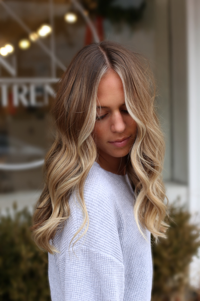 Partial Balayage + Cut