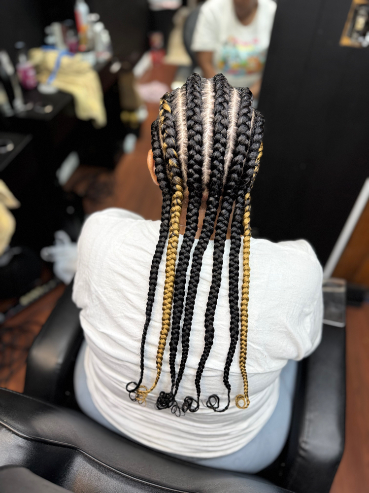 Cornrows To The Back Up To 8