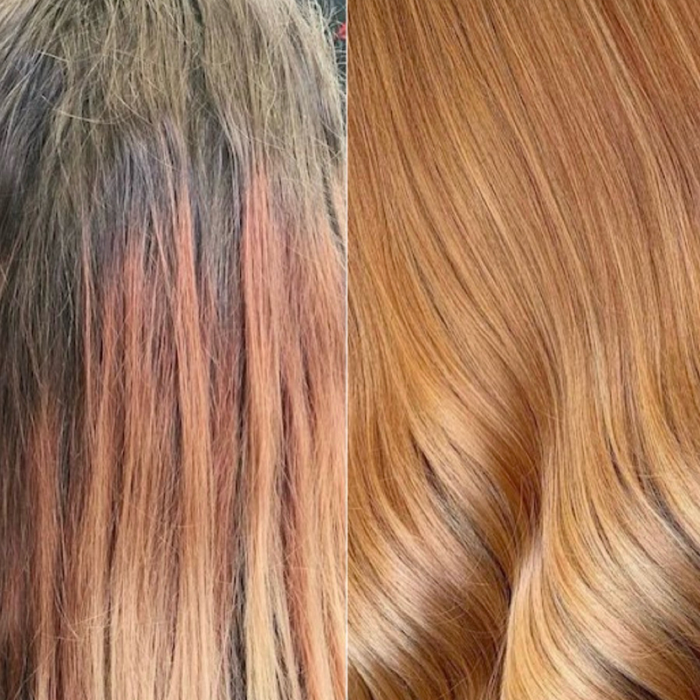 Hair Color Correction at Bonita Hair by. Maria in New Bedford, MA