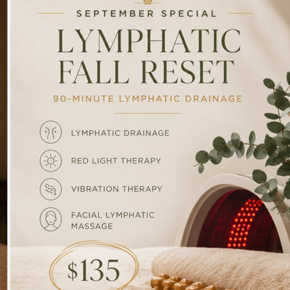 Lympahic Fall Reset at Kalm & Glow in Fortmill, SC