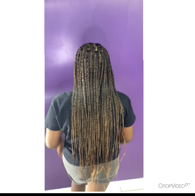 Small Knotless Braids
