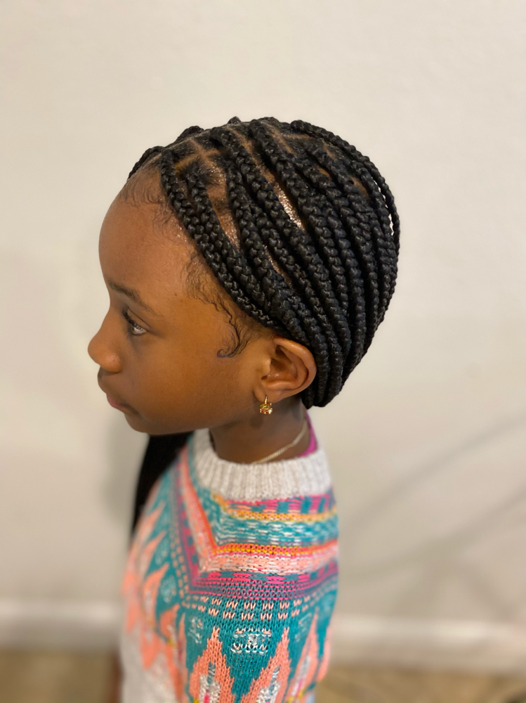 Kids Knotless Braid Age 6-10