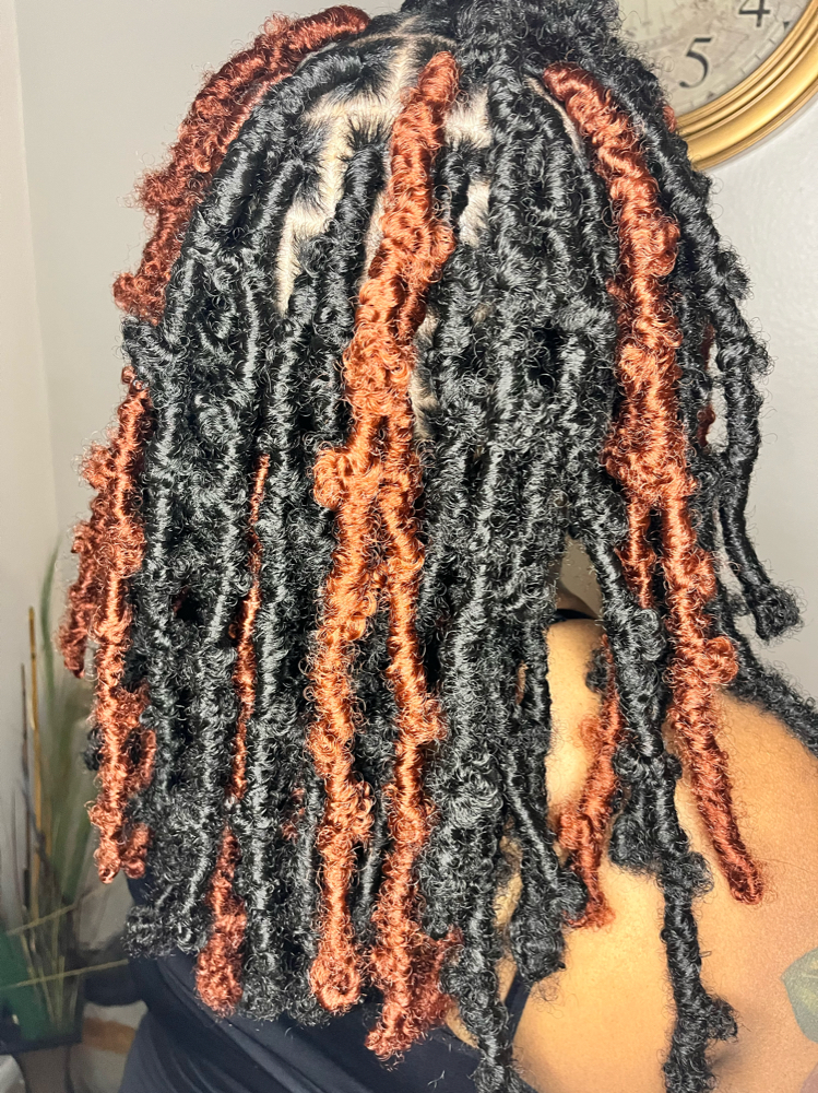 Short Butterfly Locs at JayBraids in Richmond Hts, OH