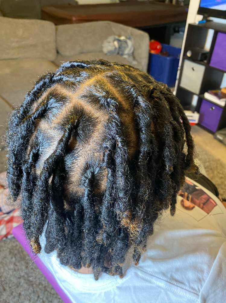 Loc maintance at Taliah’s Hands in Parkville, MD