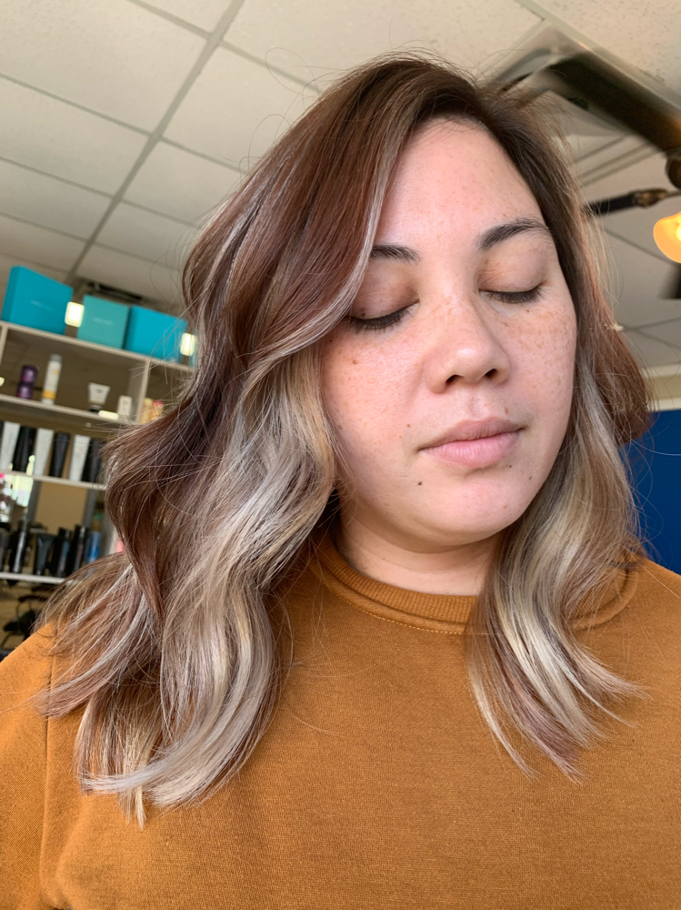 Partial Balayage & Style