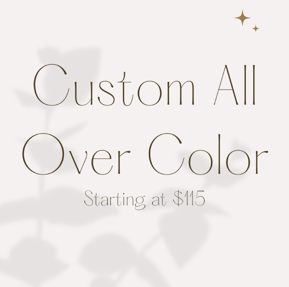 Custom All Over Color at The Revival Studio in New Bedford, MA