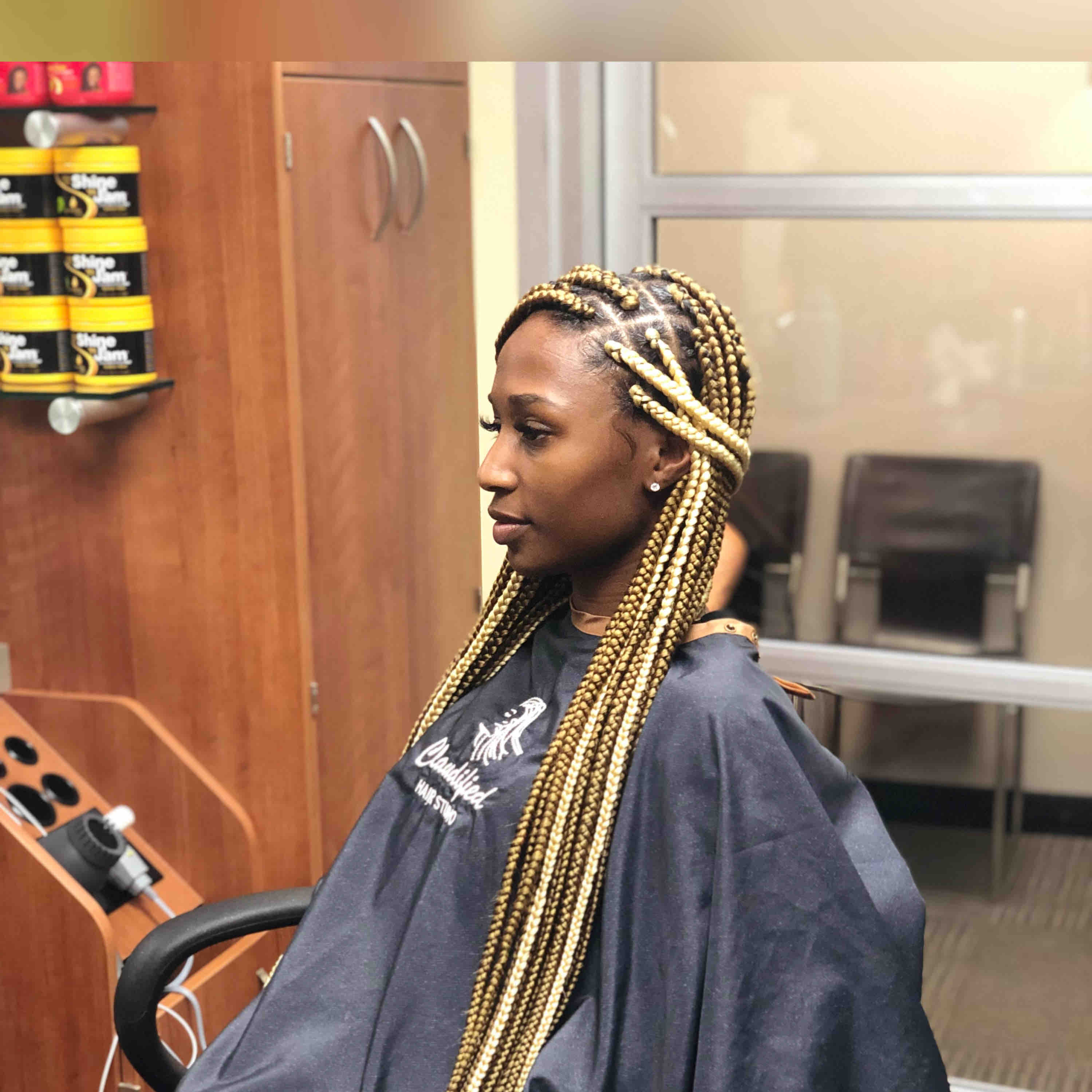 Box Braids (large) adults