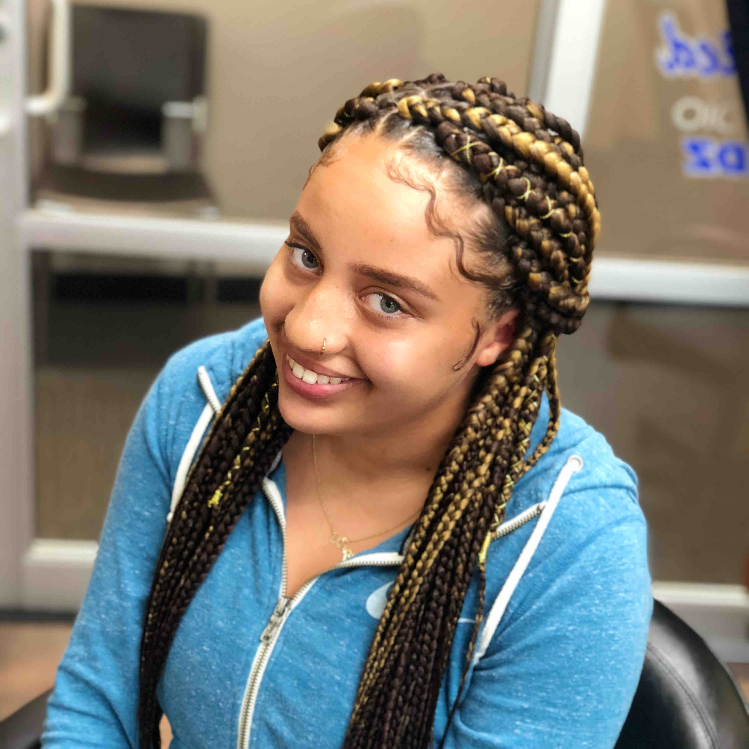 Box braids (medium) adult