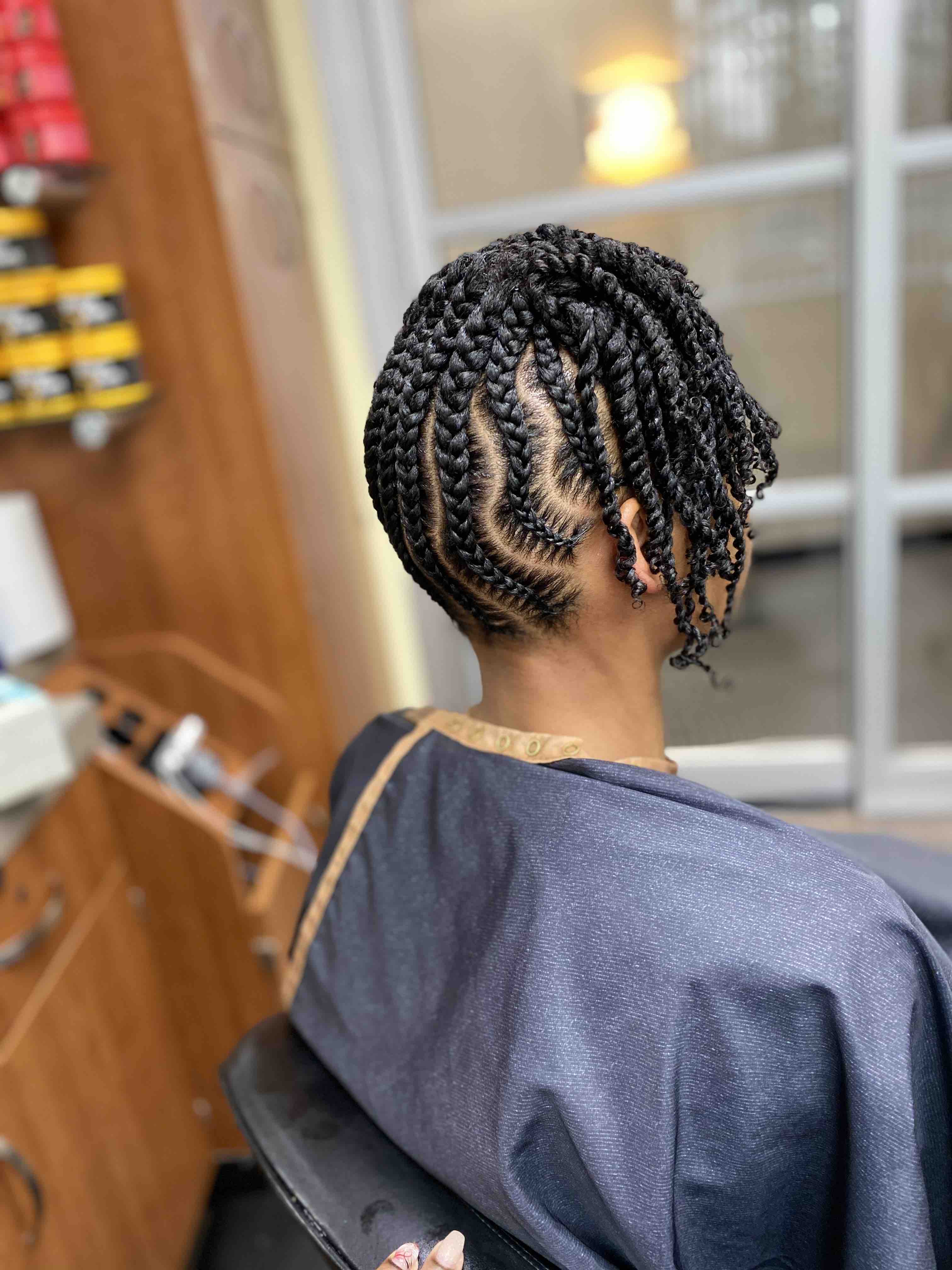 Cornrows Natural Hair (Adults)