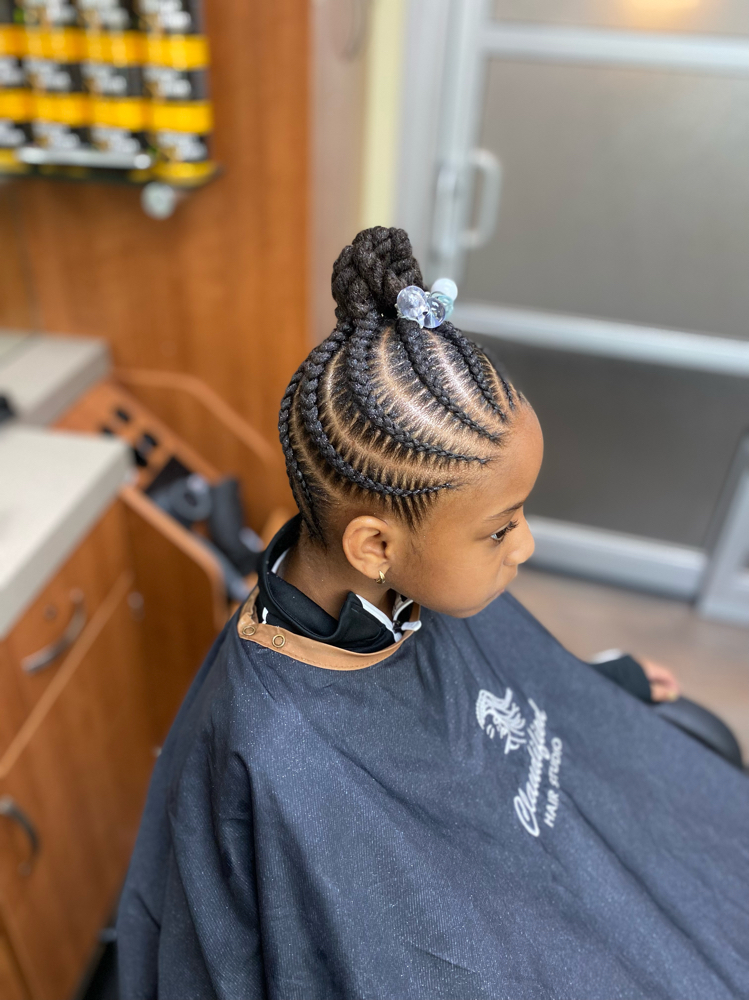 Cornrows Natural Hair (Kids)