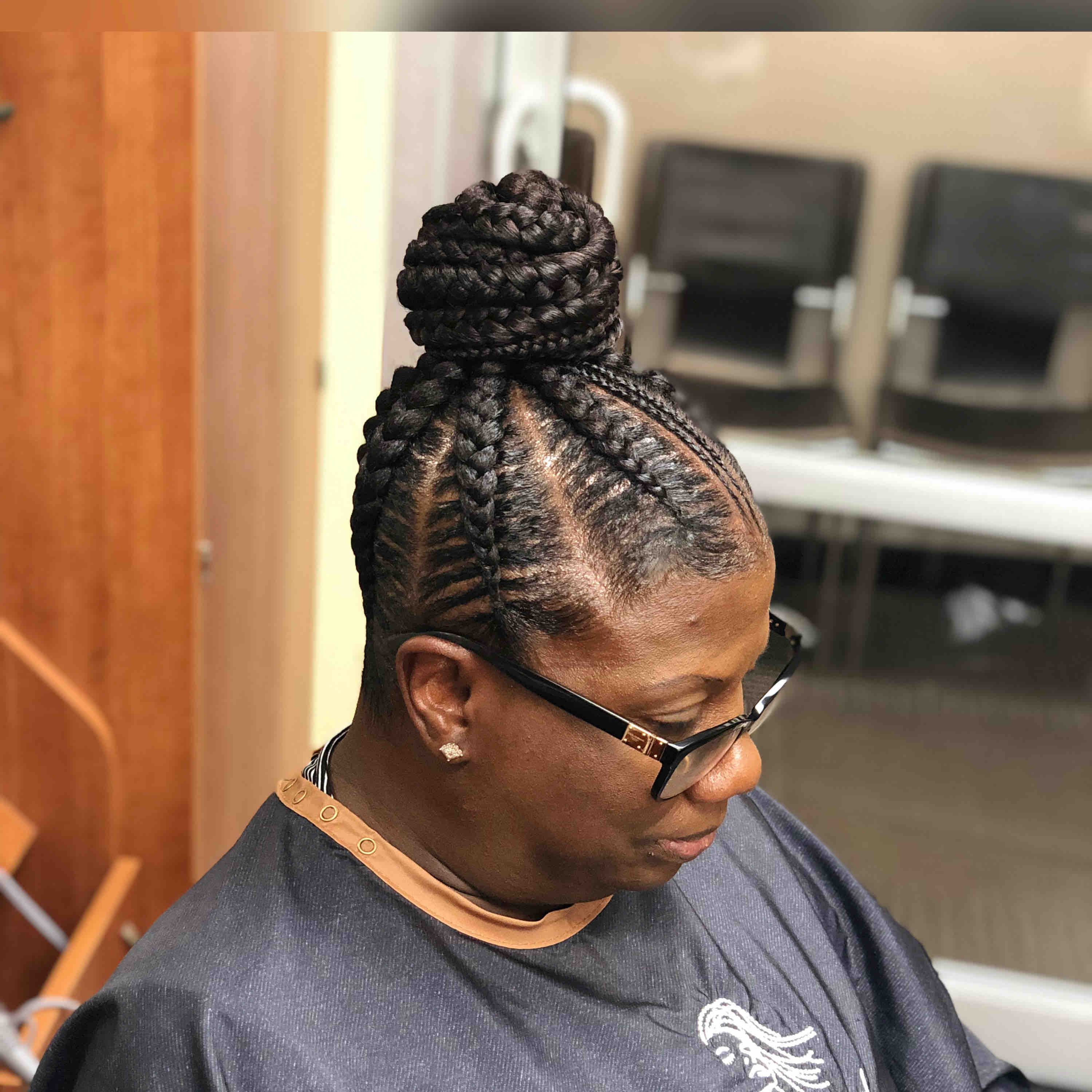 Feed-in (Ponytail) (6-7) Braids