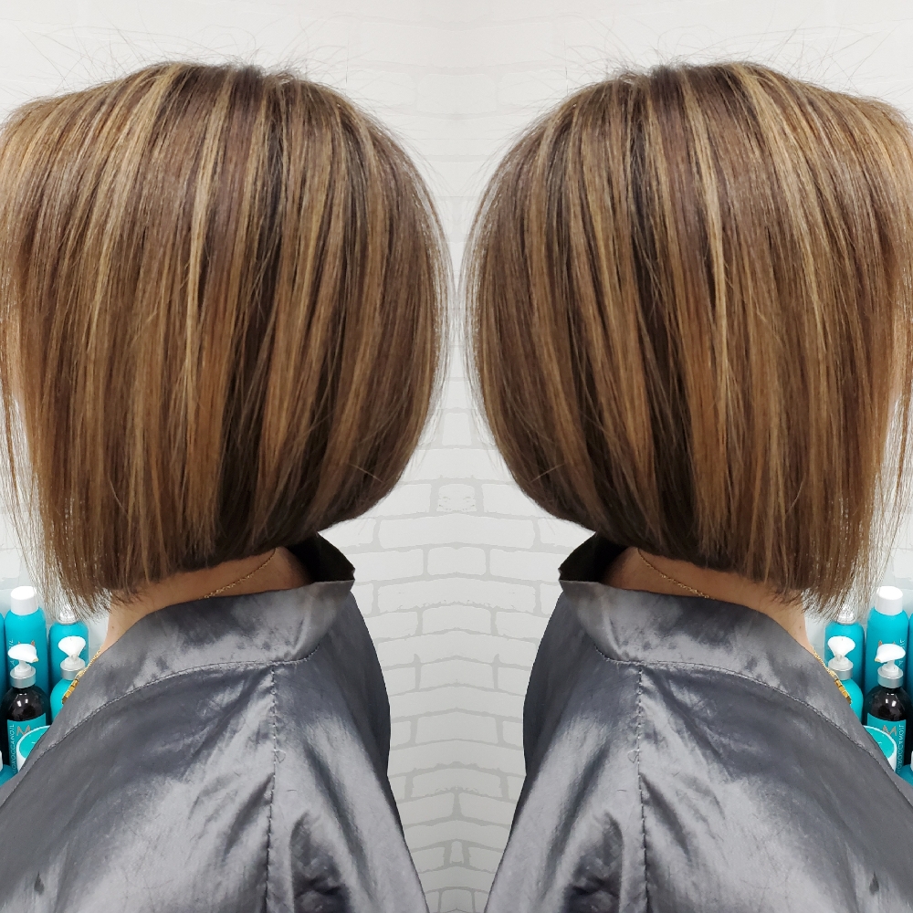 Woman's Haircut + Style