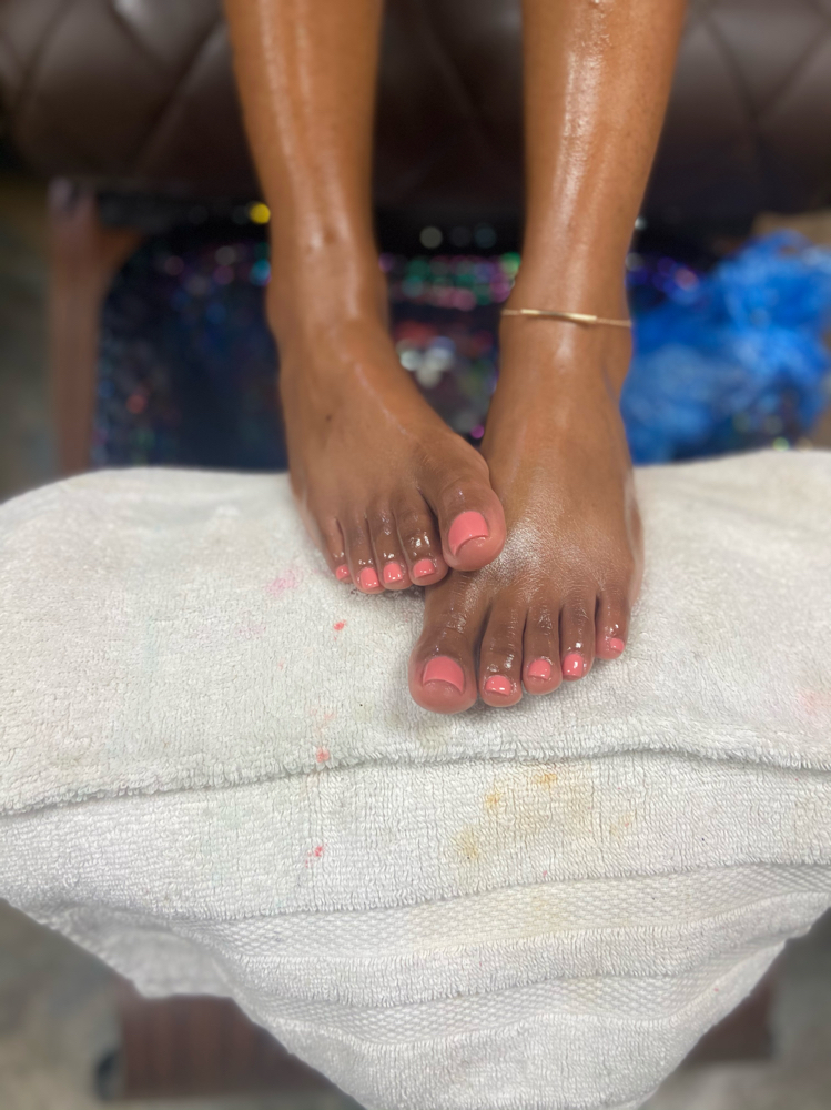 Raw Pedicure