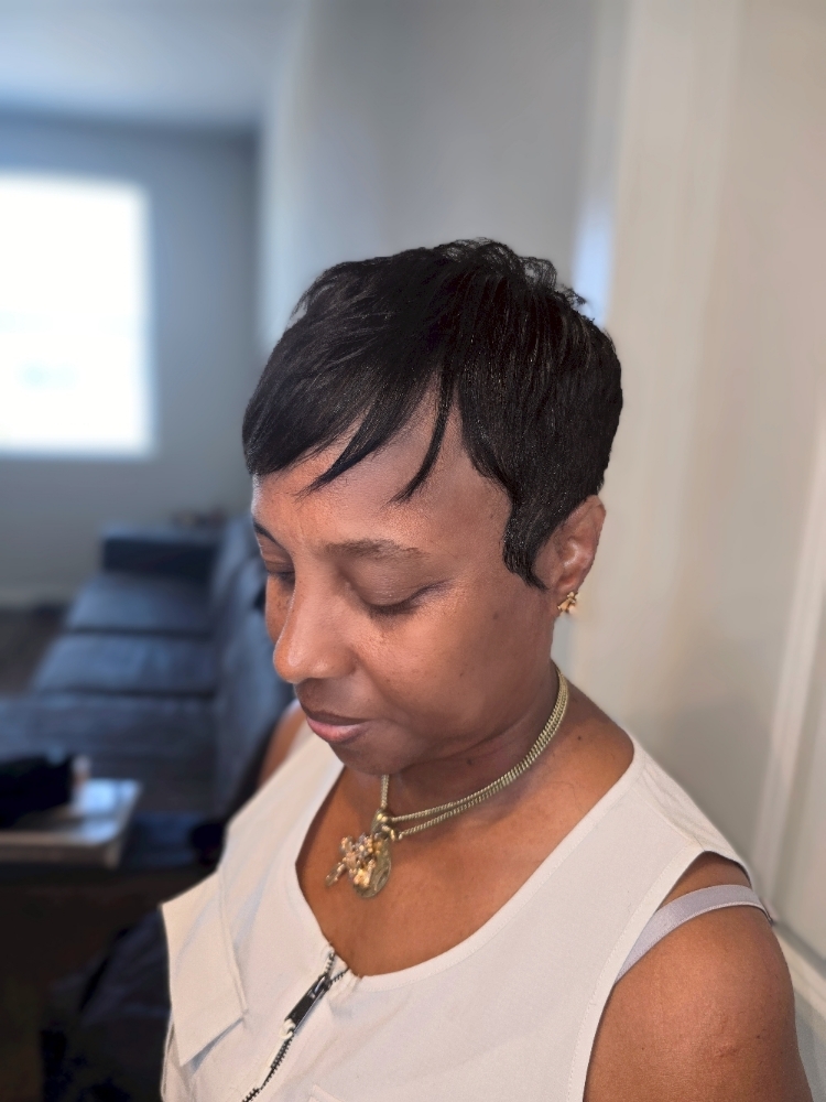 Pixie Cut On Natural Hair