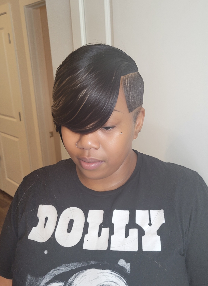 Feathered Bang Partial