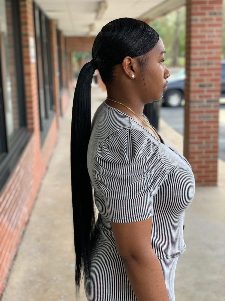 Sleek Ponytail